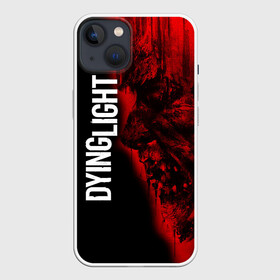 Чехол для iPhone 13 с принтом DYING LIGHT RED ZOMBIE FACE ,  |  | apocalypsis | dying light | dying light 2 | dying light the following | haran | horror | kyle craig | monsters | survivor | zombie | апокалипсис | выживалка | даинг лайт | зомби | кайл крейн | монстры | харан