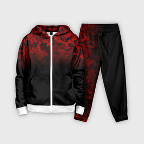 Детский костюм 3D с принтом BLACK RED CAMO | RED MILLITARY ,  |  | Тематика изображения на принте: abstract | camo | camouflage | geometry | geometry stripes | military | texture | абстракция | геометрические полосы | геометрия | камо | камуфляж | милитари | текстура