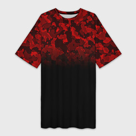 Платье-футболка 3D с принтом BLACK RED CAMO  RED MILLITARY ,  |  | Тематика изображения на принте: abstract | camo | camouflage | geometry | geometry stripes | military | texture | абстракция | геометрические полосы | геометрия | камо | камуфляж | милитари | текстура