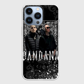 Чехол для iPhone 13 Pro с принтом BANDANA 1 ,  |  | bandana | bbt | big baby tape | kizaru | rap | trap | бандана | ббт | биг бейби тейп | кизару | реп | треп