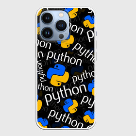 Чехол для iPhone 13 Pro с принтом PYTHON   ПАЙТОН   ПИТОН   УЗОР ,  |  | big data | hacker | it | pattern | python | snake | айти | база данных | взлом | змея | искусственный интелект | кодер | нейросети | пайтон | питон | прогер | программирование | программист | разработчик | узор | хакер