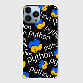 Чехол для iPhone 13 Pro Max с принтом PYTHON   ПАЙТОН   ПИТОН   УЗОР ,  |  | big data | hacker | it | pattern | python | snake | айти | база данных | взлом | змея | искусственный интелект | кодер | нейросети | пайтон | питон | прогер | программирование | программист | разработчик | узор | хакер