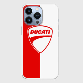 Чехол для iPhone 13 Pro с принтом DUCATI WHITE RED STYLE LOGO ,  |  | ducati | italy | moto | motocycle | racing | sport | дукати | италия | мото | мотоспорт | мотоцикл | рейсинг | спорт