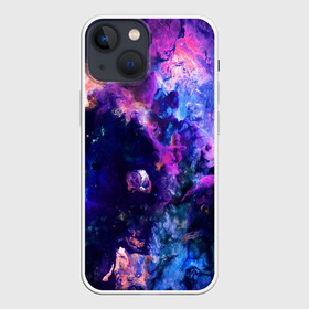 Чехол для iPhone 13 mini с принтом НЕОНОВЫЕ КОСМОС   NEON SPACE ,  |  | colors | galaxy | neon print | paints | space | star nebula | stars | texture | абстракция | брызги | вселенная | галактика | звезда | звезды | космический | краски | неоновый космос | неоновый принт | планеты | текстуры