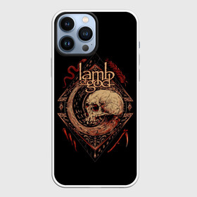 Чехол для iPhone 13 Pro Max с принтом LOG Skull ,  |  | alternative | lamb of god | log | metall | music | rock | альтернатива | ламб оф гад | ламб оф год | металл | музыка | рок