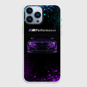 Чехол для iPhone 13 Pro Max с принтом BMW M4 | PERFORMANCE ,  |  | auto | auto sport | autosport | bmw | bmw performance | m | mka | performance | авто спорт | автомобиль | автоспорт | ам | бмв | бэха | машина | мка