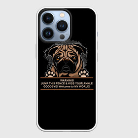 Чехол для iPhone 13 Pro с принтом Собака Мопс ,  |  | bulldog | pug | pug dog | pug puppies | бульдог | год собаки | друг человека | дружные мопсы | дядя мопс | животное | зверь | кинолог | мопс | пёс | порода собак | собака боксёр | собака мопс | собаковод | четвероногий