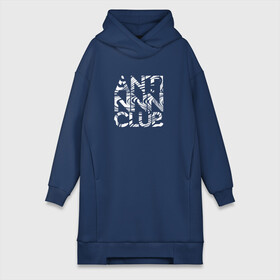 Платье-худи хлопок с принтом Anti NNN club ,  |  | nnn | no nut | no nut noveber | nonstop nut | джедай | светлые силы | силы добра | ситх | челлендж | челлендж ноября