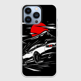 Чехол для iPhone 13 Pro с принтом Тойота супра mark 4 при красной луне Toyota supra ,  |  | Тематика изображения на принте: a80 | ae86 | camry | car | fast furious | jdm | mark 4 | toyota | а80 | камри | марк | машина | супра | тоёта | форсаж
