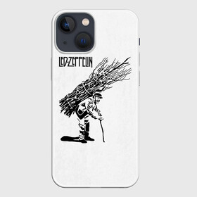 Чехол для iPhone 13 mini с принтом Led Zeppelin IV ,  |  | led | led zep | led zeppelin | ledzep | lz | zoso | белая | джимми пейдж | джон генри бонэм | джон пол джонс | зосо | лед зепелен | лед зеппелин | ледзепелен | ледзеппелин | роберт плант | рок группа | четвертый альбом