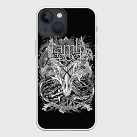 Чехол для iPhone 13 mini с принтом Конгрегация ,  |  | alternative | lamb of god | log | metall | music | rock | альтернатива | ламб оф гад | ламб оф год | металл | музыка | рок