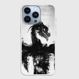 Чехол для iPhone 13 Pro с принтом SMOKE DRAGON JAPAN ,  |  | beast | dinosaur | dragon | fire | hunter | ice | japan | monster | predator | reptile | smoke | динозавр | дракон | дым | зверь | монстр | огненный | огонь | охотник | хищник | япония