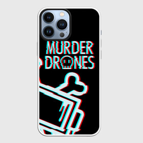 Чехол для iPhone 13 Pro Max с принтом Murder Drones ( Дроны убийцы) ,  |  | murder drones | serial designation n | uzi | дроны | мультфильм | роботы | серийный номер н | узи