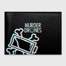 Обложка для студенческого билета с принтом Murder Drones ( Дроны убийцы) , натуральная кожа | Размер: 11*8 см; Печать на всей внешней стороне | murder drones | serial designation n | uzi | дроны | мультфильм | роботы | серийный номер н | узи