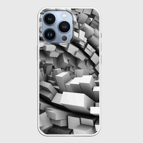 Чехол для iPhone 13 Pro с принтом Геометрическая объёмная абстракция ,  |  | 3d | abstraction | fashion | geometry | vanguard | volume | абстракция | авангард | геометрия | мода | объём