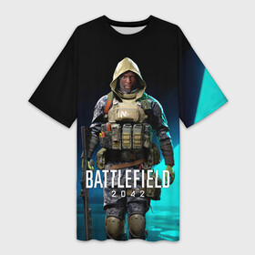 Платье-футболка 3D с принтом Battlefield 2042  Ирландец ,  |  | 2042 | action | art | battlefield | dice | game | shooter | soldier | арт | батла | батлфилд | война | игра | ирландец | солдат | шутер