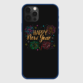 Чехол для iPhone 12 Pro Max с принтом Fireworks Explosinons. Happy New Year , Силикон |  | 2022 | 22 | claps | explosion | fireworks | happy | new | paint | rain | salute | snow | year | взрыв | год | дождик | краски | новый | салюта | снег | фейерверк | хлопки