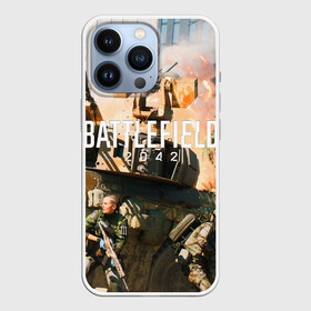 Чехол для iPhone 13 Pro с принтом Battlefield 2042   отряд ,  |  | Тематика изображения на принте: 2042 | action | art | battlefield | game | shooter | soldier | tank | арт | батла | батлфилд | война | солдат | танк | шутер