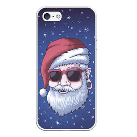 Чехол для iPhone 5/5S матовый с принтом САНТА ХИПСТЕР | SANTA HIPSTER , Силикон | Область печати: задняя сторона чехла, без боковых панелей | 2022 | bad | christmas | cold | dab | dub | hipster | klaus | merry | new | santa | snow | winter | year | год | даб | зима | клаус | мороз | новый | рождество | санта | снег | тигр | тигра | хипстер | холод