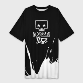 Платье-футболка 3D с принтом Noize MC  Нойз МС ,  |  | музыка | нойз мс | рок | рэп | хип хоп