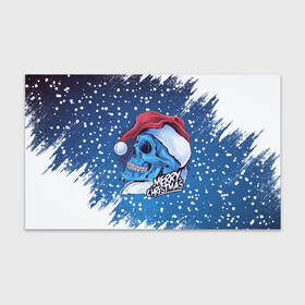 Бумага для упаковки 3D с принтом Merry Christmas | Счастливого Рождества | Skull , пластик и полированная сталь | круглая форма, металлическое крепление в виде кольца | Тематика изображения на принте: 2022 | christmas | cold | klaus | merry | new | santa | skull | snow | winter | year | год | дед | зима | клаус | мороз | новый | рождество | санта | скелет | снег | холод | череп