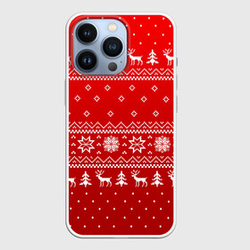 Чехол для iPhone 13 Pro с принтом КРАСНЫЙ СВИТЕР С ОЛЕНЯМИ 2022   НОВЫЙ ГОД ,  |  | 2022 | beast | merry christmas | new year | red bow | santa hat | snow | tiger | winter | winter is coming | year of the tiger | год тигра | дед мороз | животные | звери | зверь | зима | зима 2022 | зима близко | новогодний свитер | новогодний у