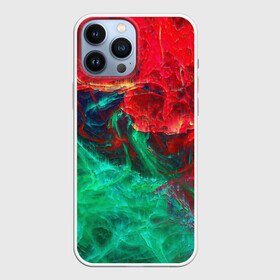 Чехол для iPhone 13 Pro Max с принтом НЕОНОВАЯ ТОКСИЧНАЯ АБСТРАКЦИЯ   NEON TOXIC WAVES ,  |  | abstraction | geometry | hexagon | matrix | neon | paints | stripes | texture | triangle | абстракция | брызги | геометрия | краски | матрица | неон | соты | текстура