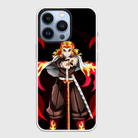 Чехол для iPhone 13 Pro с принтом РЕГНОКУ КЛИНОК ДЕМОНОВ   KNY ,  |  | demon slayer | giuy tomioka | kimetsu no yaiba | kny | nezuko | shinobu | slayer | tanjiro | yoriichi tsugikuni | zenitsu | гию томиока | зенитсу | зенитцу | иноске хашибира | клинок рассекающий демонов | незуко | ренгоку | танджиро