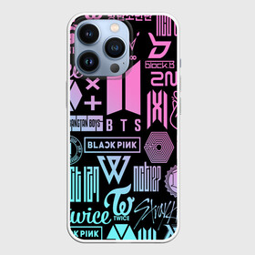 Чехол для iPhone 13 Pro с принтом K POP LOGOBOMBING   КОРЕЙСКИЕ ГРУППЫ ,  |  | ateez | blackpink | bts | exo | got7 | itzy | izone | mamamoo | monsta x | monstax | seventeen | superm | tomorrow x together | trei | twice | txt | winner | бтс | виннер | мамаму | монста х | монстах | суперм | твайс | треи | эйтиз | эхо