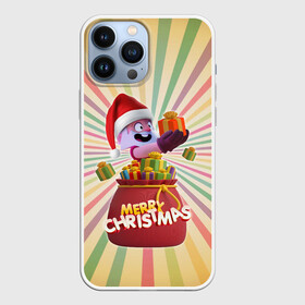 Чехол для iPhone 13 Pro Max с принтом Brawl Stars Подарки ,  |  | дед | коробки | лучи | мешок | подарки