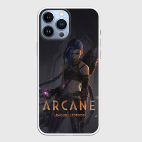 Чехол для iPhone 13 Pro Max с принтом Arcane   Jinx ,  |  | animated | arcane | games | jinx | league | legends | netflix | of | riot | аркейн | заун | мультсериал | пилтовер | сериал | фантастика | фэнтези