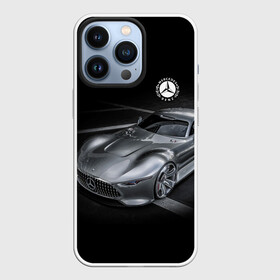 Чехол для iPhone 13 Pro с принтом Mercedes Benz motorsport black ,  |  | car | germany | mercedes benz | motorsport | power | prestige | автомобиль | автоспорт | германия | мерседес | мощь | престиж