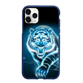 Чехол для iPhone 11 Pro Max матовый с принтом НЕНОНОВЫЙ ТИГР 2022 | NEON TIGER NEW YEAR , Силикон |  | Тематика изображения на принте: 2022 | beast | merry christmas | new year | red bow | santa hat | snow | tiger | winter | winter is coming | year of the tiger | год тигра | дед мороз | животные | звери | зверь | зима | зима 2022 | зима близко | новог | новогодни