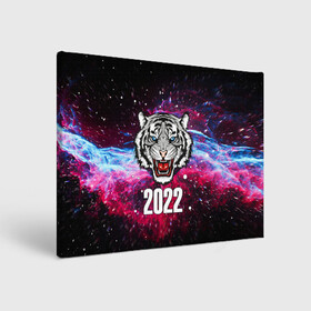 Холст прямоугольный с принтом ЧЁРНЫЙ ТИГР НОВЫЙ ГОД 2022   GRAY TIGER NEW YEAR , 100% ПВХ |  | Тематика изображения на принте: 2022 | beast | merry christmas | new year | red bow | santa hat | snow | tiger | winter | winter is coming | year of the tiger | год тигра | дед мороз | животные | звери | зверь | зима | зима 2022 | зима близко | новог | новогодни