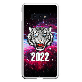 Чехол для Samsung S10E с принтом ЧЁРНЫЙ ТИГР НОВЫЙ ГОД 2022   GRAY TIGER NEW YEAR , Силикон | Область печати: задняя сторона чехла, без боковых панелей | Тематика изображения на принте: 2022 | beast | merry christmas | new year | red bow | santa hat | snow | tiger | winter | winter is coming | year of the tiger | год тигра | дед мороз | животные | звери | зверь | зима | зима 2022 | зима близко | новог | новогодни