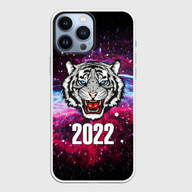 Чехол для iPhone 13 Pro Max с принтом ЧЁРНЫЙ ТИГР НОВЫЙ ГОД 2022   GRAY TIGER NEW YEAR ,  |  | Тематика изображения на принте: 2022 | beast | merry christmas | new year | red bow | santa hat | snow | tiger | winter | winter is coming | year of the tiger | год тигра | дед мороз | животные | звери | зверь | зима | зима 2022 | зима близко | новог | новогодни