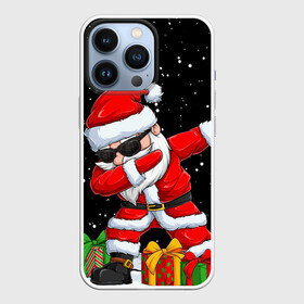 Чехол для iPhone 13 Pro с принтом SANTA, DAB ,  |  | 2021 | 2022 | bad | christmas | dab | happy | merry | merry christmas | new year | santa | snow | sweater | ugly christmas | winter | деб | дэб | зима | новогодний | новогодняя | новый год | рождественский | рождественский свитер | рождеств