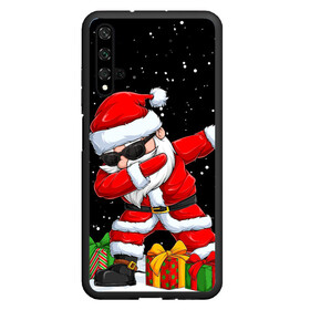 Чехол для Honor 20 с принтом SANTA, DAB , Силикон | Область печати: задняя сторона чехла, без боковых панелей | Тематика изображения на принте: 2021 | 2022 | bad | christmas | dab | happy | merry | merry christmas | new year | santa | snow | sweater | ugly christmas | winter | деб | дэб | зима | новогодний | новогодняя | новый год | рождественский | рождественский свитер | рождеств