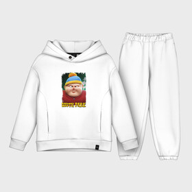 Детский костюм хлопок Oversize с принтом Eric Cartman | 3D | South Park ,  |  | Тематика изображения на принте: cartman | south park | картман | картмен | саус парк | южный парк