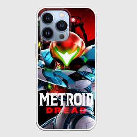 Чехол для iPhone 13 Pro с принтом Metroid Dread ,  |  | action | metroid | metroid dread | samus aran | zdr | метроид дред | мэторойдо дореддо | робот emmi | самус аран