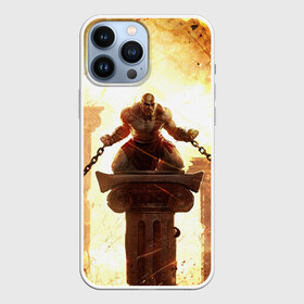 Чехол для iPhone 13 Pro Max с принтом GOD OF WAR КРАТОС В ЦЕПЯХ ,  |  | ascension | betrayal | chains of olympus | cratos | ghost of sparta | god of war | hack and slash | kratos | logo | ragnarok | бог войны | год ов вар | год оф вар | игра | кратос | лого | логотип | рагнарёк | цепи | эмблема