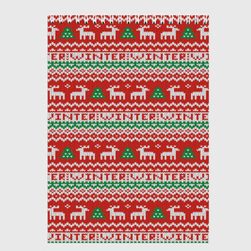 Скетчбук с принтом Deer Christmas Pattern , 100% бумага
 | 48 листов, плотность листов — 100 г/м2, плотность картонной обложки — 250 г/м2. Листы скреплены сверху удобной пружинной спиралью | background | christmas | christmas pattern | deer | herringbone | holiday | knitted pattern | new year | pattern | texture | tree | вязаный узор | елка | елочка | новогодний узор | новый год | олени | паттерн | праздник | рождество | текстура | узор | фон