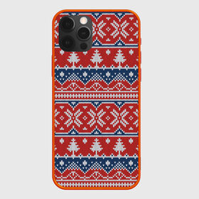 Чехол для iPhone 12 Pro Max с принтом New Year Pattern , Силикон |  | background | christmas | christmas pattern | herringbone | holiday | knitted pattern | new year | pattern | snowflakes | texture | tree | вязаный узор | елка | елочка | новогодний узор | новый год | паттерн | праздник | рождество | снежинки | текстура | у