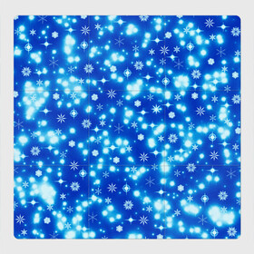 Магнитный плакат 3Х3 с принтом Сверкающие снежинки , Полимерный материал с магнитным слоем | 9 деталей размером 9*9 см | Тематика изображения на принте: blue | christmas | cold | ice | new year | snow | snowflakes | stars | winter | блеск | звезды | зима | зимний орнамент | иней | космические снежинки | кристаллы | лед | мороз | новогодний узор | новый год | подарок | рождество