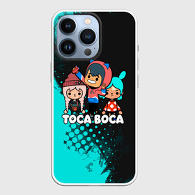 Чехол для iPhone 13 Pro с принтом Toca Boca Рита и Леон. ,  |  | toca boca | toca life world | игра | тока бока | тока бока лайф | туса воса