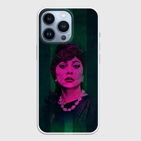 Чехол для iPhone 13 Pro с принтом Постер Gaga ,  |  | голова | лицо | певица | полоса | портрет