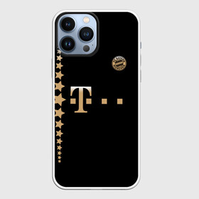 Чехол для iPhone 13 Pro Max с принтом Bayern Lewandowski Black Theme ,  |  | bavaria | bayern | lewandowski | бавария | германия | левандовски | лига чемпионов | мюнхен | польша | футбол