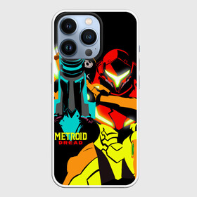 Чехол для iPhone 13 Pro с принтом Metroid   Metroid Dread ,  |  | action | metroid | metroid dread | samus aran | zdr | метроид дред | мэторойдо дореддо | робот emmi | самус аран