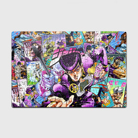 Головоломка Пазл магнитный 126 элементов с принтом JoJos Bizarre Adventure: Josuke , полимерный материал с магнитным слоем | 126 деталей, размер изделия —  180*270 мм | Тематика изображения на принте: anime | crazy diamond | jojo | jojo bizarre adventure | jojos bizarre adventure | josuke higashikata | аниме | джоджо | джоске | джосуке | манга