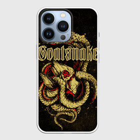 Чехол для iPhone 13 Pro с принтом Goatsnake, Flower of Disease ,  |  | Тематика изображения на принте: black age blues | doom metal | flower of disease | goatsnake | группы | змея | метал | музыка | рок